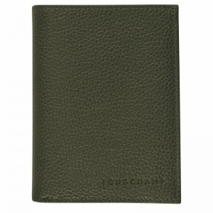 Longchamp Le FOULONNÉ Denarnice Ženski Kaki Slovenija | L3528021A23