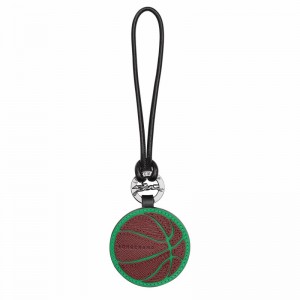Longchamp Long-Dribble Obeski Za Ključe Moški Zelene Bordo Slovenija | 36081J03J16-
