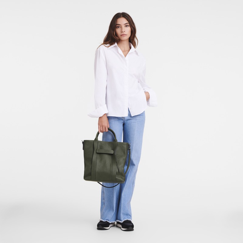 Longchamp 3D L Torba Tote Moški Kaki Slovenija | 20052HCV292-