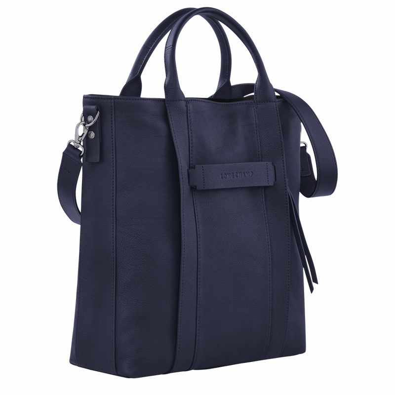 Longchamp 3D L Torba Tote Moški Temno Modre Slovenija | 20052HCV645-