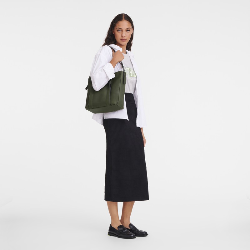 Longchamp 3D M Hobo Torba Ženski Kaki Slovenija | 10225HCV292