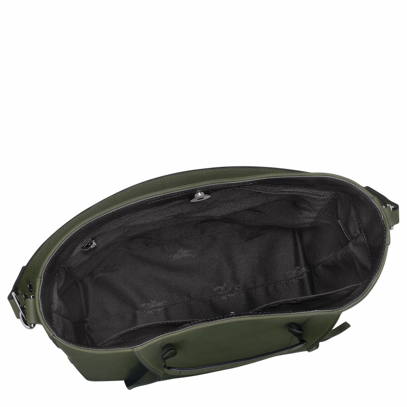 Longchamp 3D M Hobo Torba Ženski Kaki Slovenija | 10225HCV292