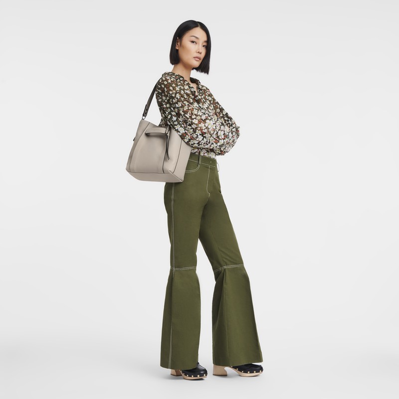 Longchamp 3D M Hobo Torba Ženski Sive Slovenija | 10225HCV299