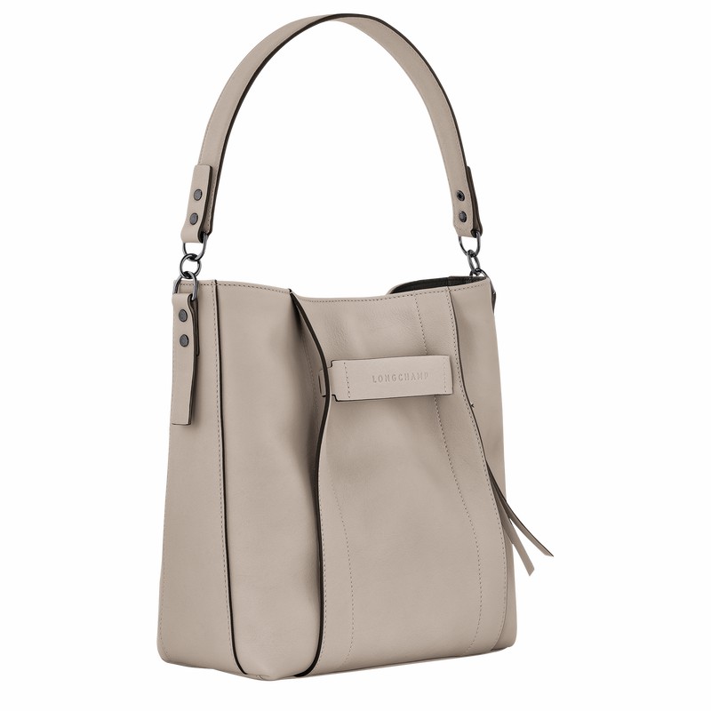 Longchamp 3D M Hobo Torba Ženski Sive Slovenija | 10225HCV299