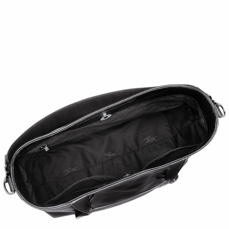 Longchamp 3D M Hobo Torba Ženski Črne Slovenija | 10225HCV001