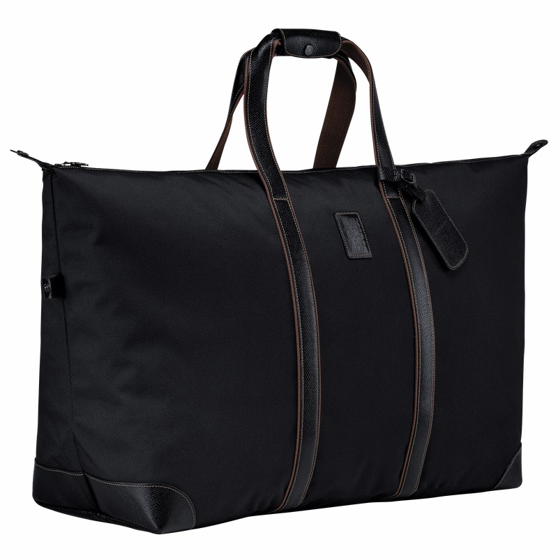 Longchamp Boxford L Potovalne Torbe Ženski Črne Slovenija | L1223080001