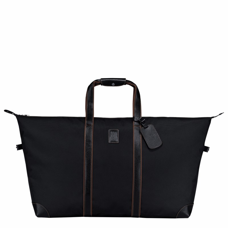 Longchamp Boxford L Potovalne Torbe Ženski Črne Slovenija | L1223080001