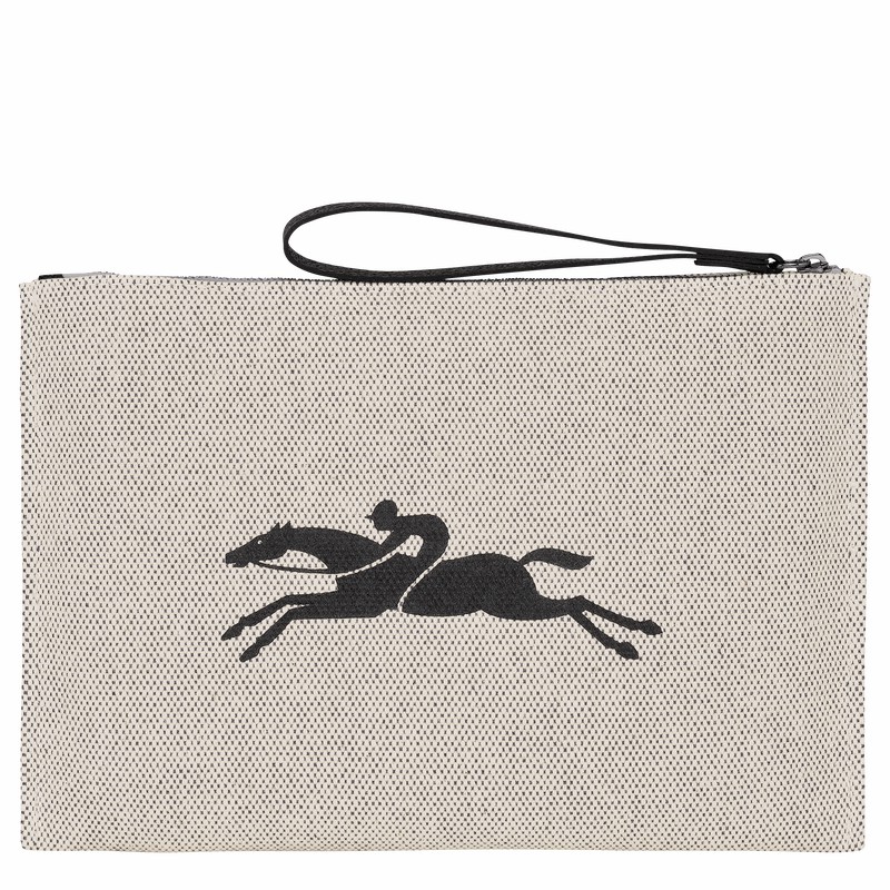 Longchamp Essential Pouches Moški Bele Slovenija | 34136HSG037-
