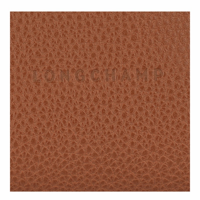 Longchamp Le FOULONNÉ Denarnice za Kovance Ženski Caramel Slovenija | L3686021121