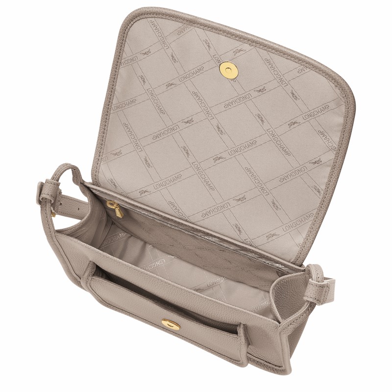 Longchamp Le FOULONNÉ M Torba Crossbody Ženski Sive Slovenija | 10135021P55