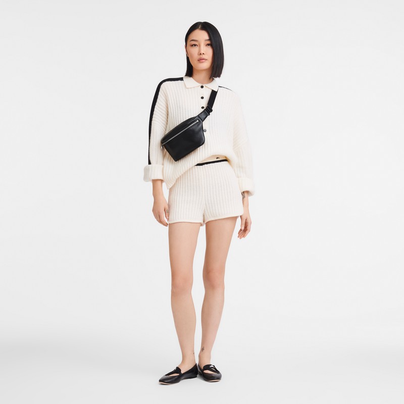 Longchamp Le FOULONNÉ M Torba Za Pas Moški Črne Slovenija | 20045021047-