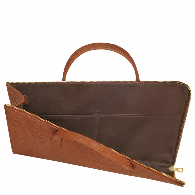 Longchamp Le FOULONNÉ S Aktovka Ženski Caramel Slovenija | L2115021121