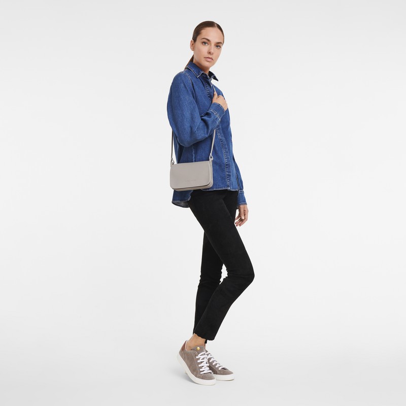 Longchamp Le FOULONNÉ XS Clutch Ženski Sive Slovenija | 10133021P55