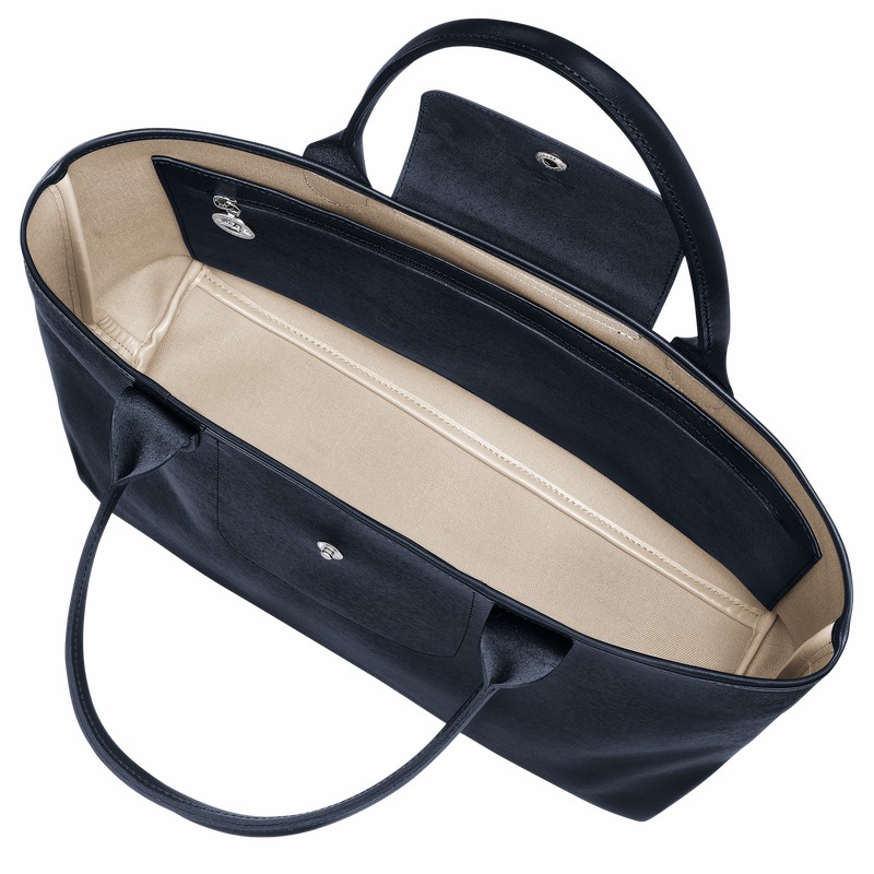 Longchamp Le Pliage City L Torba Tote Ženski Temno Modre Slovenija | 10182HYQ556