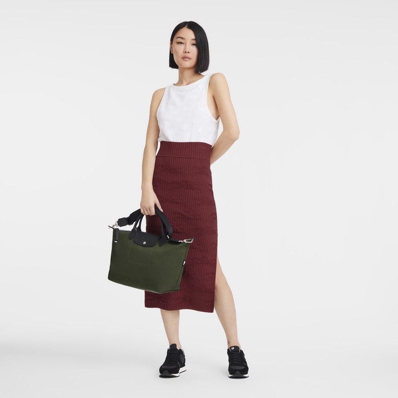 Longchamp Le Pliage Energy L Torbica Ženski Kaki Slovenija | L1515HSR892