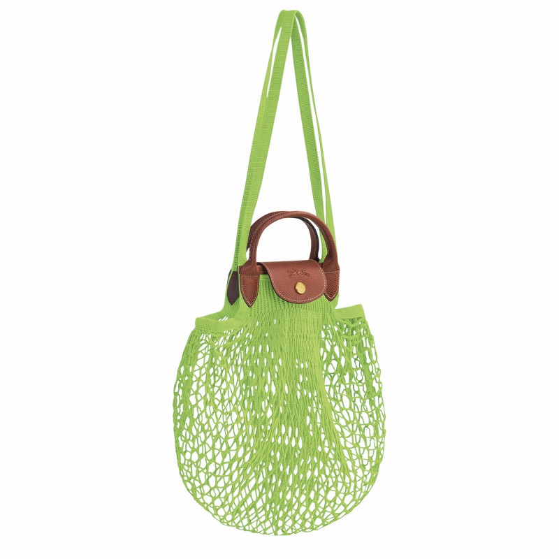 Longchamp Le Pliage Filet L Torbica za čez Ramo Ženski Zelene Slovenija | 10121HVH355