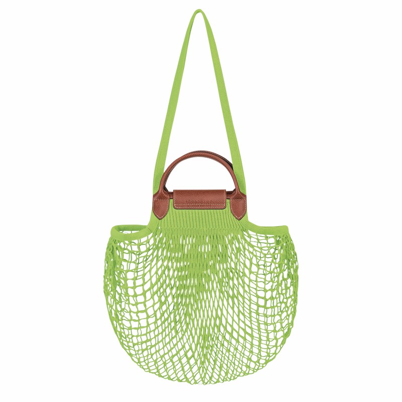Longchamp Le Pliage Filet L Torbica za čez Ramo Ženski Zelene Slovenija | 10121HVH355