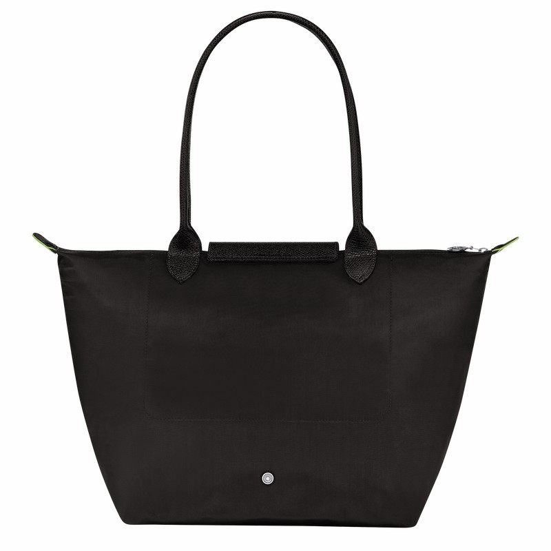 Longchamp Le Pliage Green L Torba Tote Ženski Črne Slovenija | L1899919001