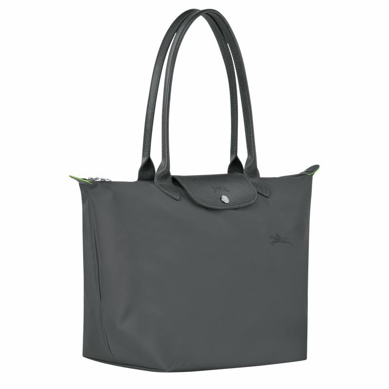 Longchamp Le Pliage Green L Torba Tote Ženski Temno Sive Slovenija | L1899919P66