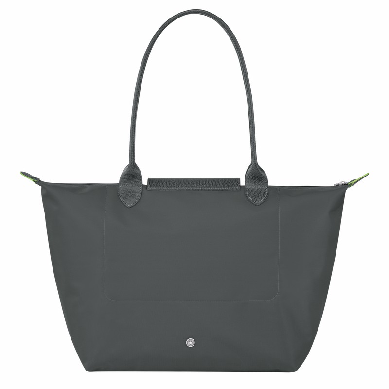 Longchamp Le Pliage Green L Torba Tote Ženski Temno Sive Slovenija | L1899919P66