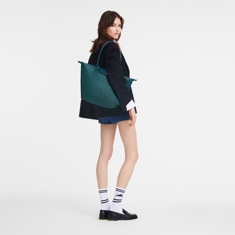 Longchamp Le Pliage Green L Torba Tote Ženski Pav Slovenija | L1899919P89