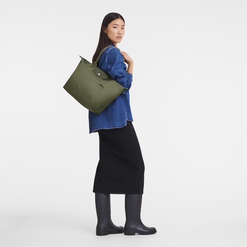 Longchamp Le Pliage Green L Torba Tote Ženski Zelene Slovenija | L1899919479