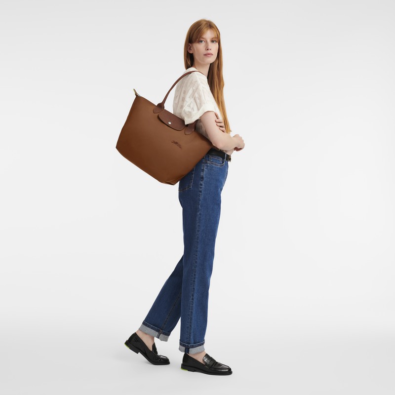 Longchamp Le Pliage Green L Torba Tote Ženski Rjave Slovenija | L1899919504
