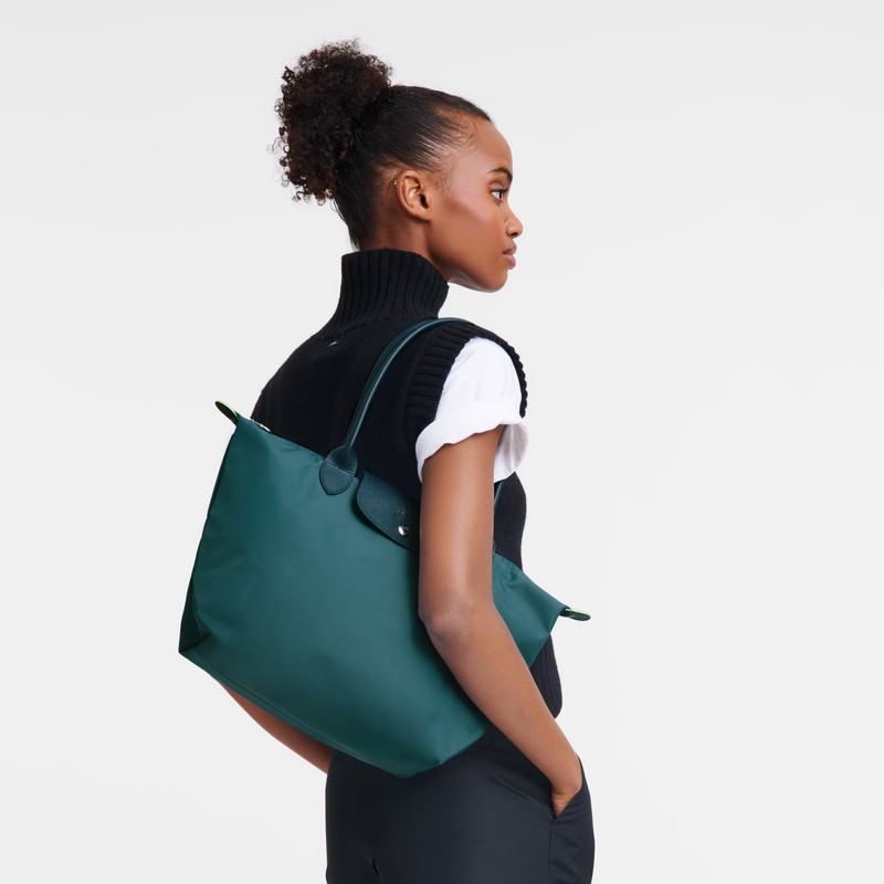 Longchamp Le Pliage Green M Torba Tote Ženski Pav Slovenija | L2605919P89