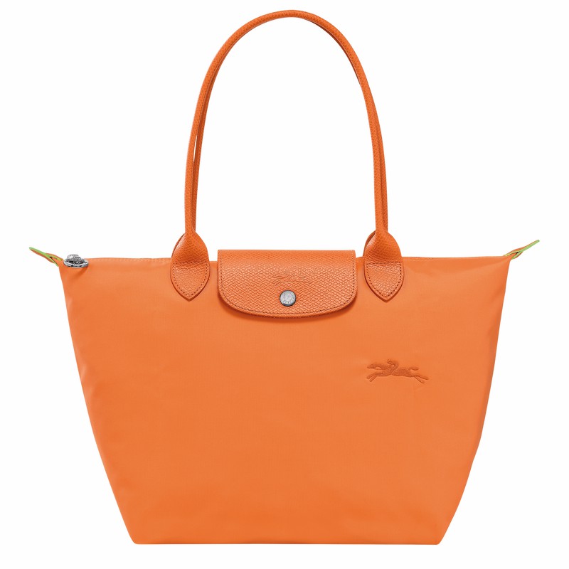Longchamp Le Pliage Green M Torba Tote Ženski Oranžne Slovenija | L2605919P54