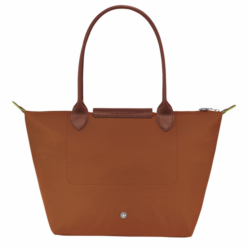 Longchamp Le Pliage Green M Torba Tote Ženski Rjave Slovenija | L2605919504