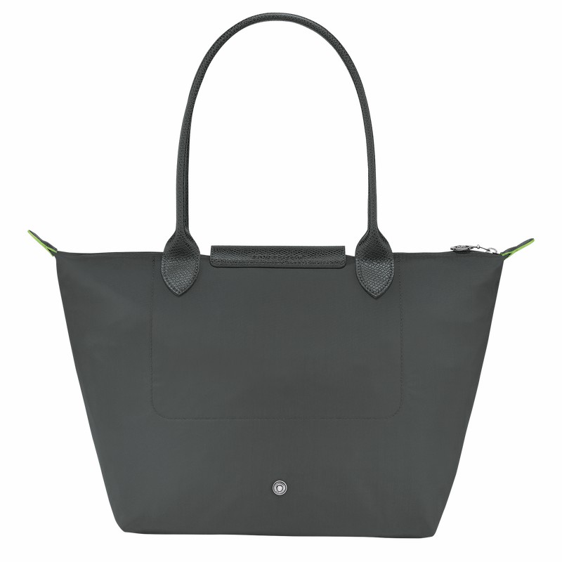 Longchamp Le Pliage Green M Torba Tote Ženski Temno Sive Slovenija | L2605919P66