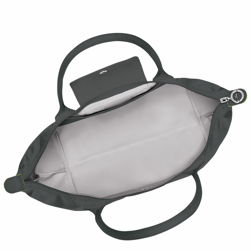 Longchamp Le Pliage Green M Torba Tote Ženski Temno Sive Slovenija | L2605919P66