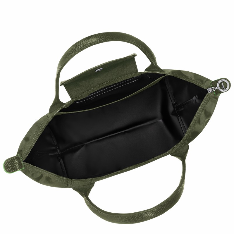 Longchamp Le Pliage Green M Torba Tote Ženski Zelene Slovenija | L2605919479