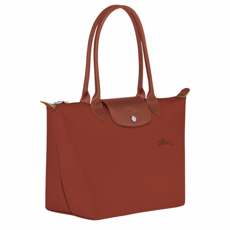 Longchamp Le Pliage Green M Torba Tote Ženski Rjave Slovenija | L2605919404