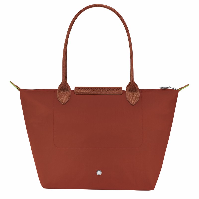 Longchamp Le Pliage Green M Torba Tote Ženski Rjave Slovenija | L2605919404
