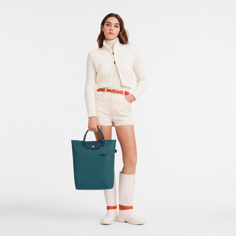 Longchamp Le Pliage Green M Torba Tote Ženski Pav Slovenija | 10168919P89