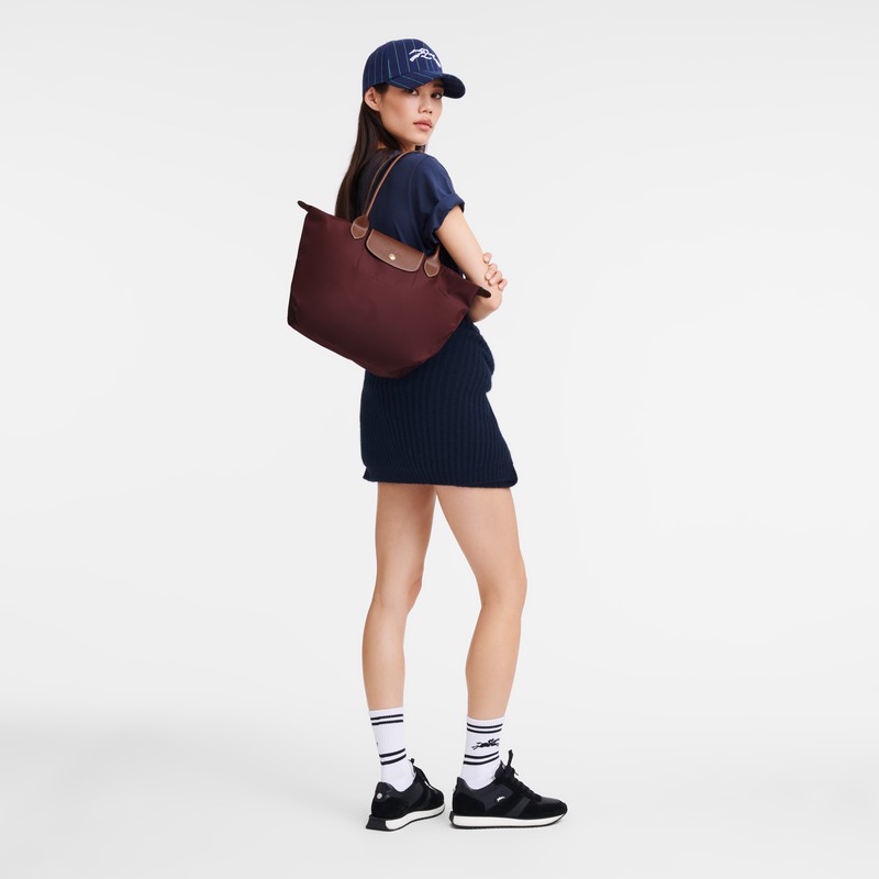 Longchamp Le Pliage Original M Torba Tote Ženski Bordo Slovenija | L2605089P87