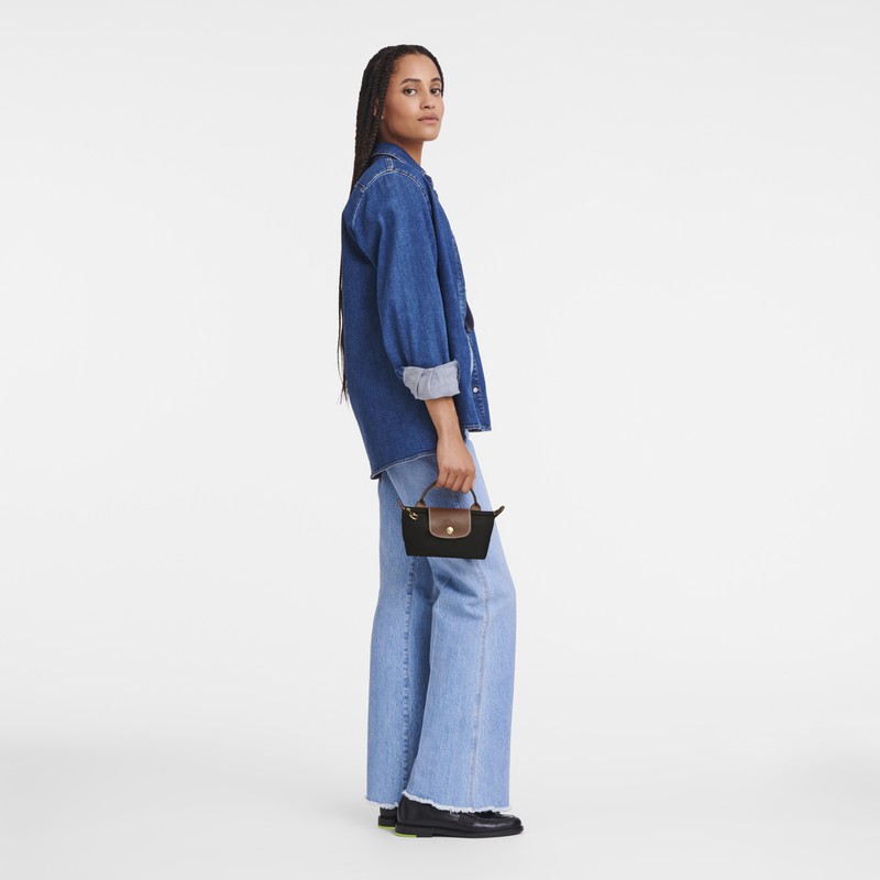 Longchamp Le Pliage Original Pouches Ženski Črne Slovenija | 34175089001