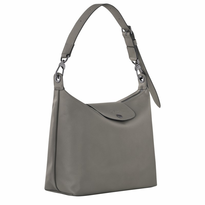 Longchamp Le Pliage Xtra M Hobo Torba Ženski Sive Slovenija | 10189987P55