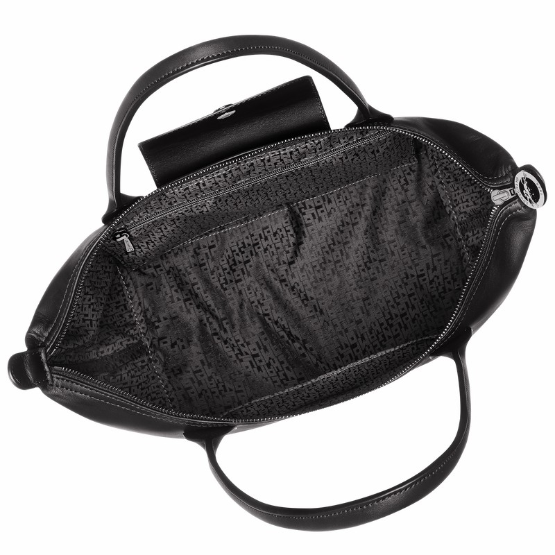 Longchamp Le Pliage Xtra M Torba Tote Ženski Črne Slovenija | L2605987001