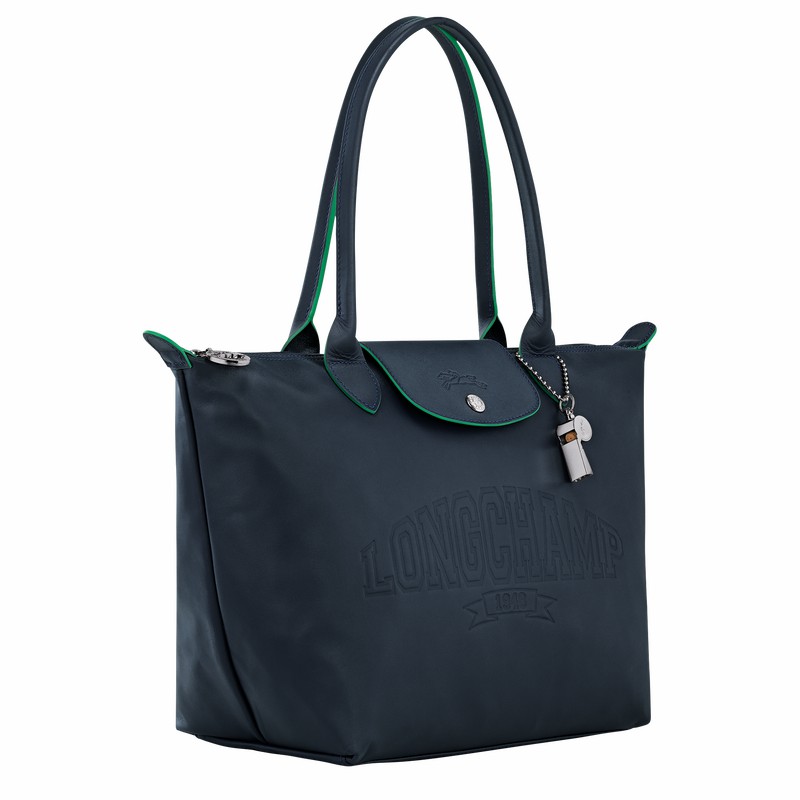 Longchamp Le Pliage Xtra M Torba Tote Ženski Temno Modre Slovenija | L2605HEY556