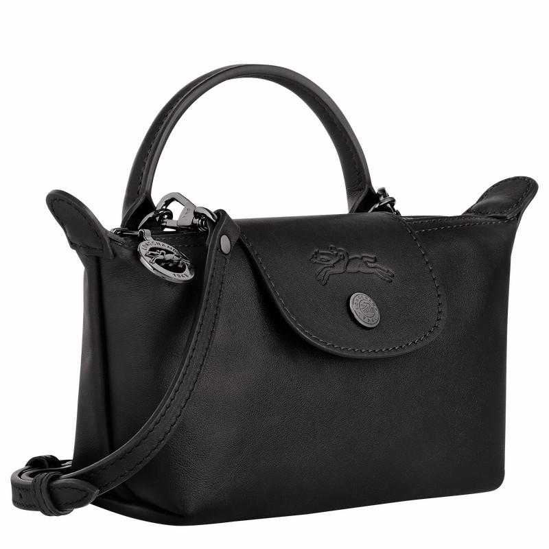 Longchamp Le Pliage Xtra XS Pouches Ženski Črne Slovenija | 34205987001