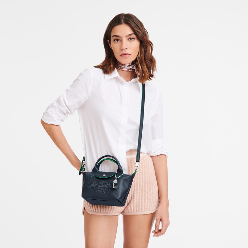 Longchamp Le Pliage Xtra XS Torbica Ženski Temno Modre Slovenija | L1500HEY556