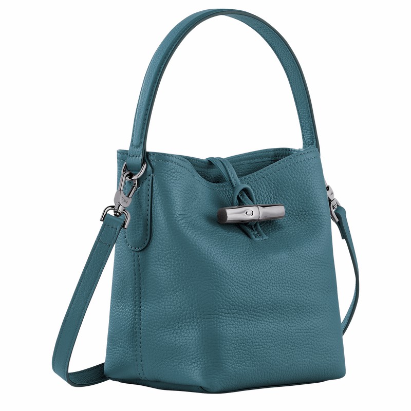 Longchamp Le Roseau Essential XS Bucket Torba Ženski Pav Slovenija | 10159968P89