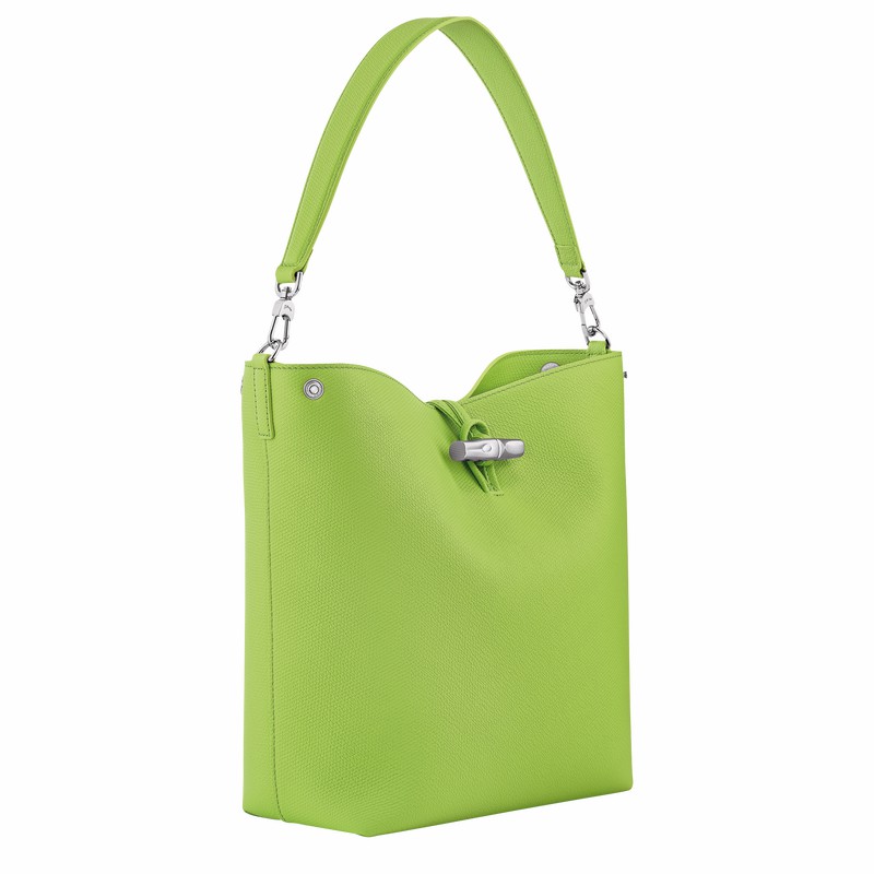 Longchamp Le Roseau M Torbica za čez Ramo Ženski Zelene Slovenija | 10281HFP355