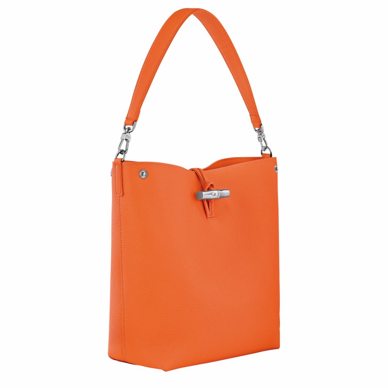 Longchamp Le Roseau M Torbica za čez Ramo Ženski Oranžne Slovenija | 10281HFP017