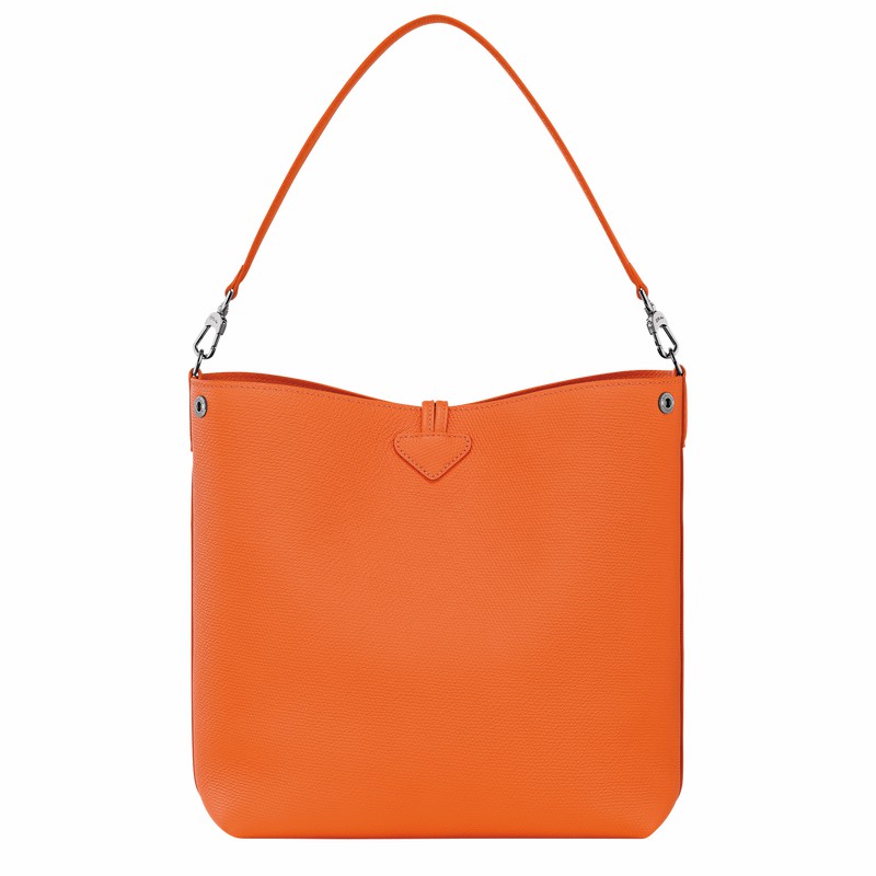 Longchamp Le Roseau M Torbica za čez Ramo Ženski Oranžne Slovenija | 10281HFP017