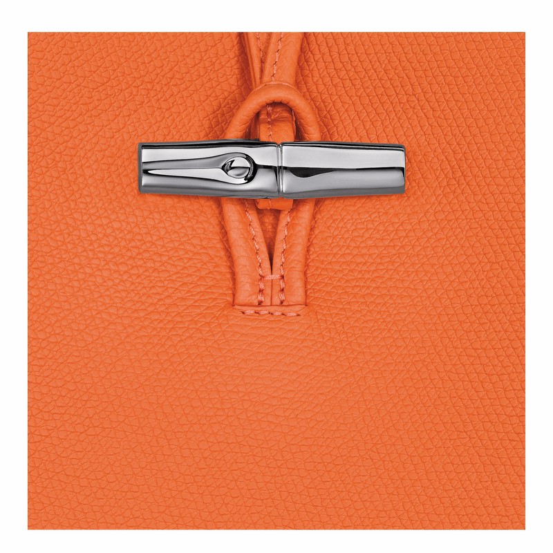 Longchamp Le Roseau M Torbica za čez Ramo Ženski Oranžne Slovenija | 10281HFP017