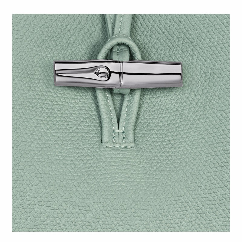 Longchamp Le Roseau M Torbica za čez Ramo Ženski Celadon Slovenija | 10281HFP282