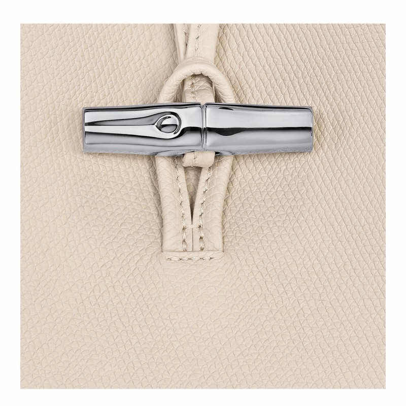 Longchamp Le Roseau M Torbica za čez Ramo Ženski Bele Slovenija | 10281HFP555
